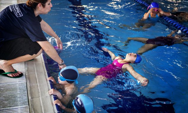 Riabilitazione in acqua, i volontari di Vitersport