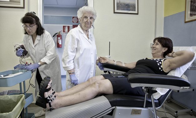 Donazione di sangue, sezione AVIS di Mirandola