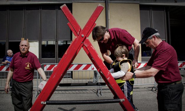 Pompieropoli, esercitazione antincendio con i bambini