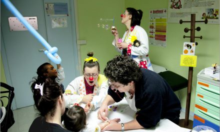 Clown dottori, reparto pediatria