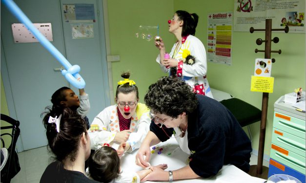 Clown dottori, reparto pediatria