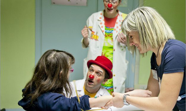 Clown dottori, reparto pediatria