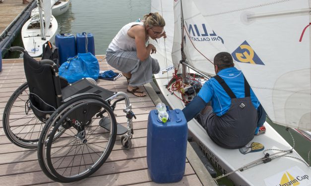 Riabilitazione in mare, liberi nel vento