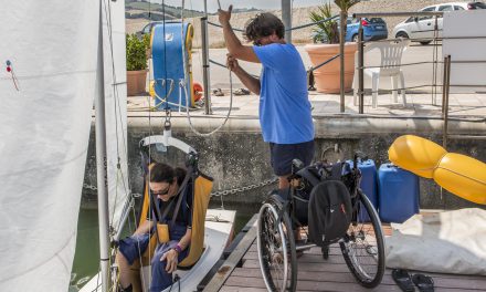 Riabilitazione in mare, liberi nel vento