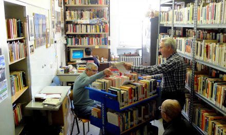 Biblioteca per i malati in ospedale