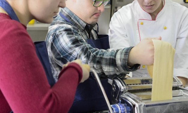 Corso di cucina con disabili, tutti masterchef