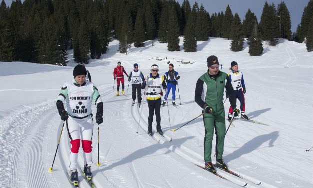 Attività sportiva con non vedenti