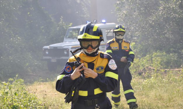 Intervento sull’incendio boschivo, una giornata infuocata