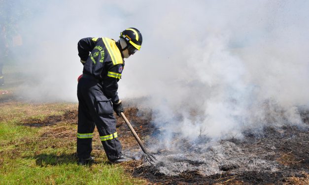 Intervento sull’incendio boschivo, una giornata infuocata