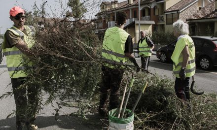 Ecovolontari Rivaltesi, adotta una rotonda